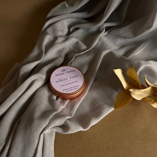 white rose [travel tins]