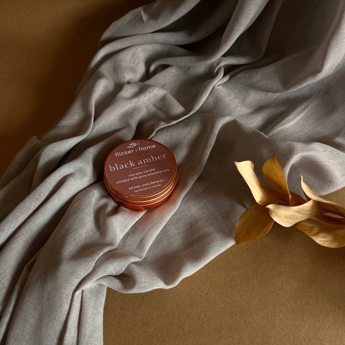 black amber [travel tins]